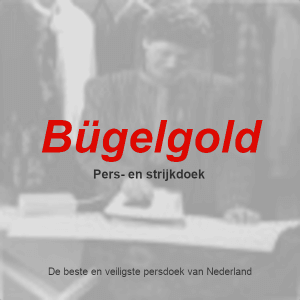 Bügelgold Persdoek (Strijkdoek)